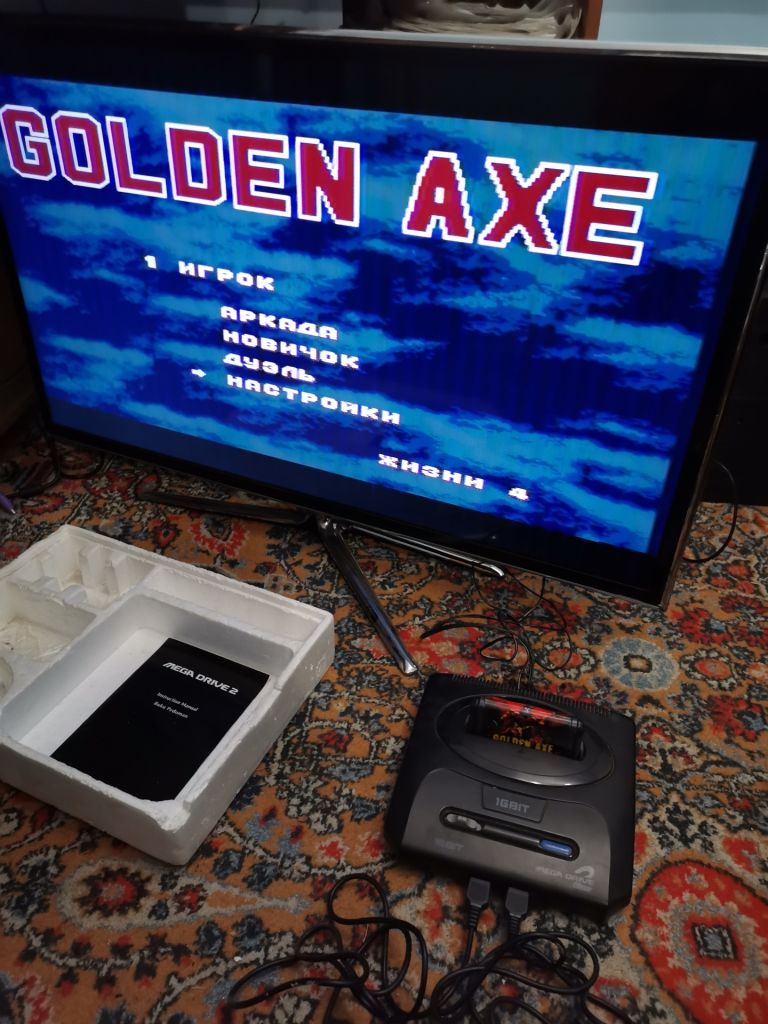 Картридж Сега Sega Golden Axe - фото фото фото 3