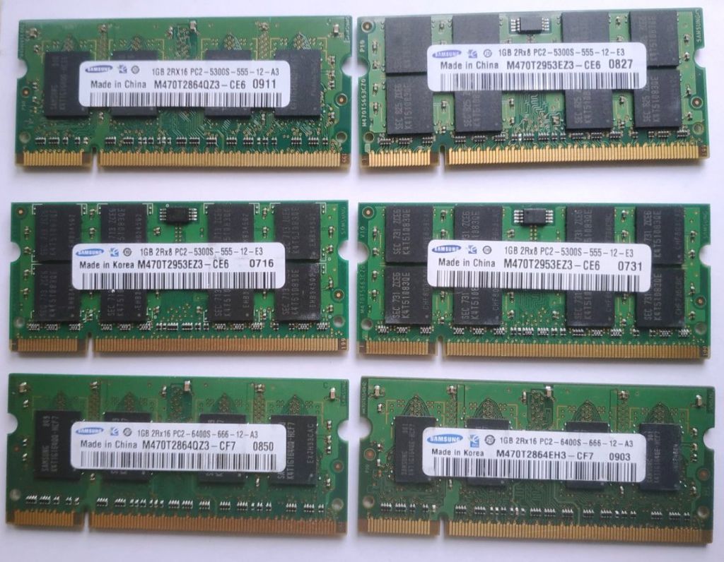 DDR2 PC5300 PC6400 1Gb Пам'ять для ноутбука РОБОЧА - фото фото фото 0