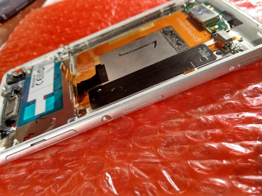 Sony E2312 Xperia M4 модуль дисплея в корпусе оригинал бу - фото фото фото 2