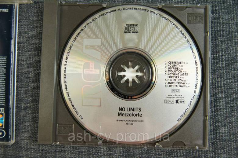 Музичний CD, Mezzoforte - No Limits (1986) - фото фото фото 4