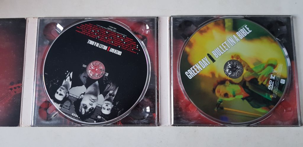 Green Day Bullet In A Bible CD/DVD фірмовий - фото фото фото 3