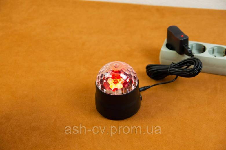 Світлодіодна світлова голова, LED кольоромузика (LED Party Light) - фото фото фото 5