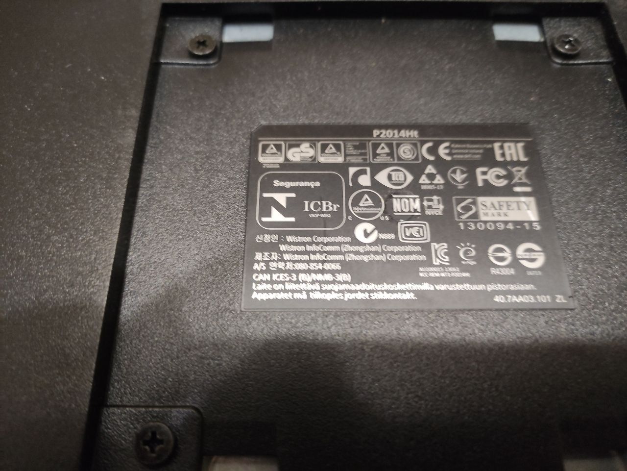 монитор dell p2014ht битый - фото фото фото 3