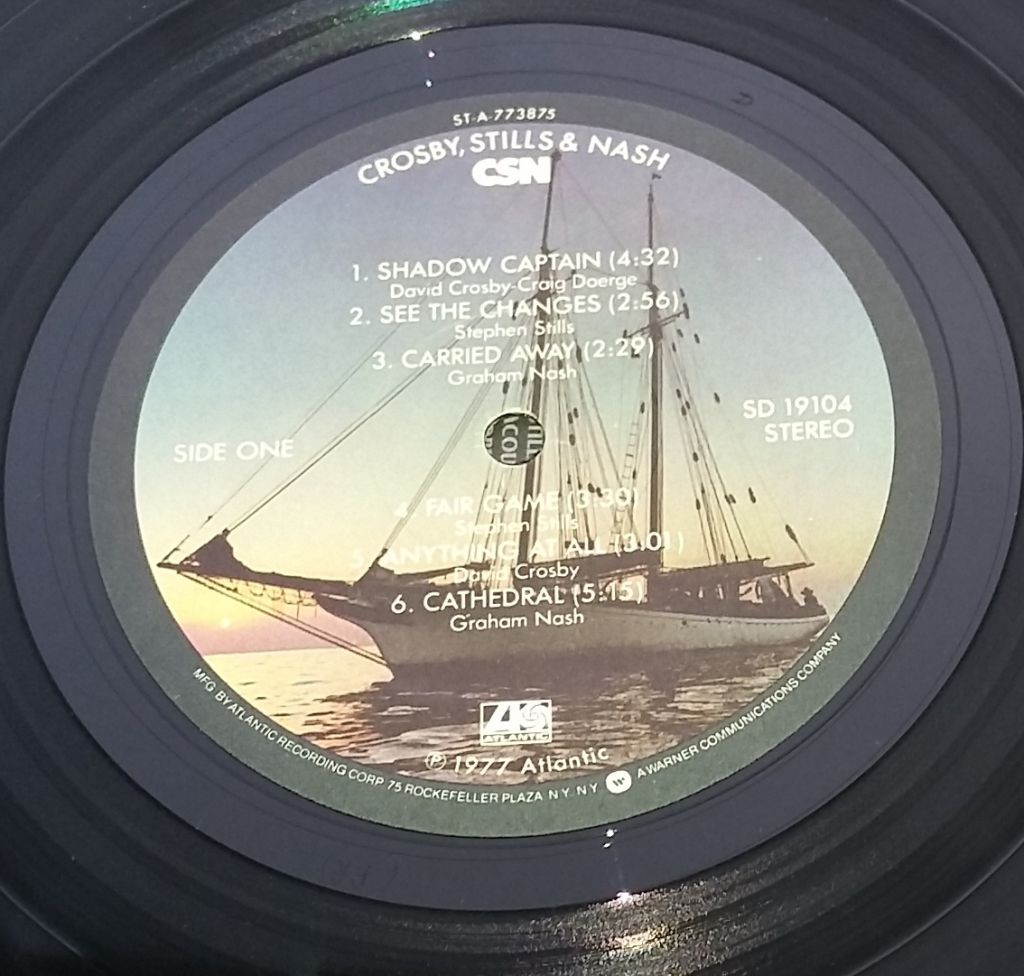 CROSBY, STILLS &amp; NASH CSN LP VG - фото фото фото 2