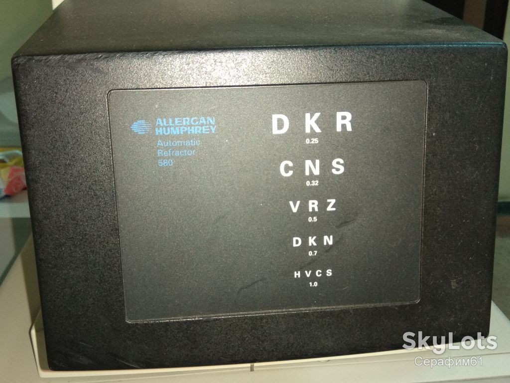 Авторефрактометр Allergan Hamphrey Automatic Refractor 580 USA - фото фото фото 6