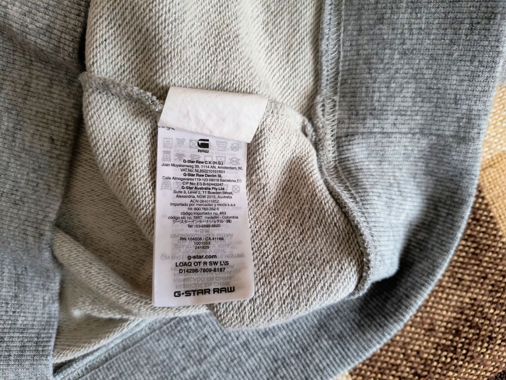 Світшот G-STAR Raw Loaq Ot R Sw - фото фото фото 4