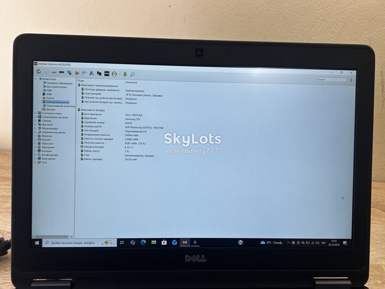 ноутбук dell latitude e7270-intel core i5-6gen-4gb ram ddr4-№н26 - фото фото фото 11