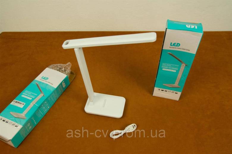 Настільна, лампа, світильник, LED, White, USB - фото фото фото 0