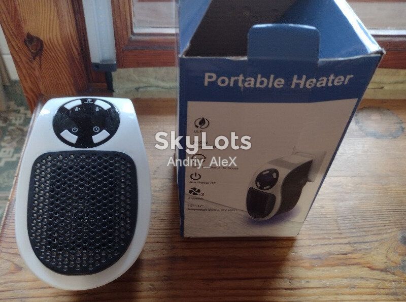 Amazon! Обігрівач портативний Portable Heater  (мини обогреватель) - фото фото фото 1