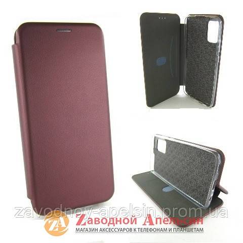 Чехол книжка Samsung A02s A025 Aspor Case marsala - фото фото фото 0