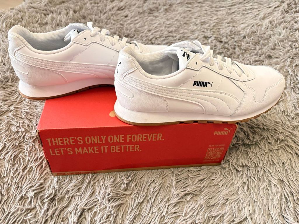 Кроссовки мужские Puma St Runner Full. 44.5р. Кожа!  Оригинал! - фото фото фото 3