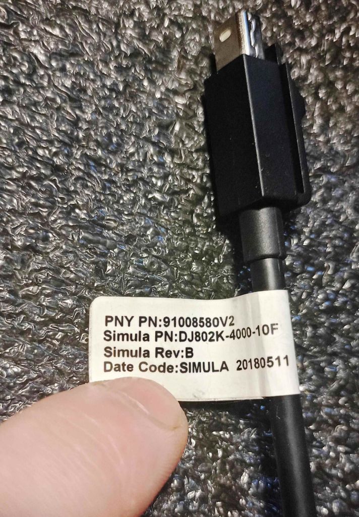 Продам перехідник DVI-D-DisplayPort Nvidia Mini DisplayPort DP DVI DJ802K-4000-10F - фото фото фото 1