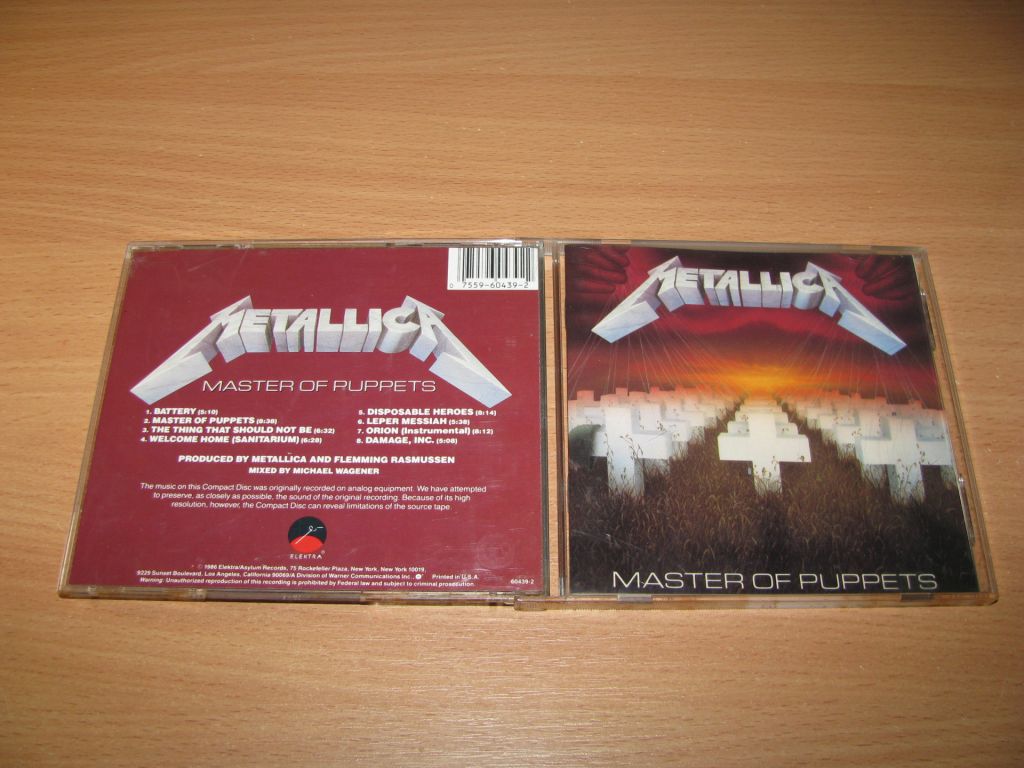 METALLICA - Master Of Puppets       (1986 Elektra/Asylum ARC USA) - фото фото фото 0