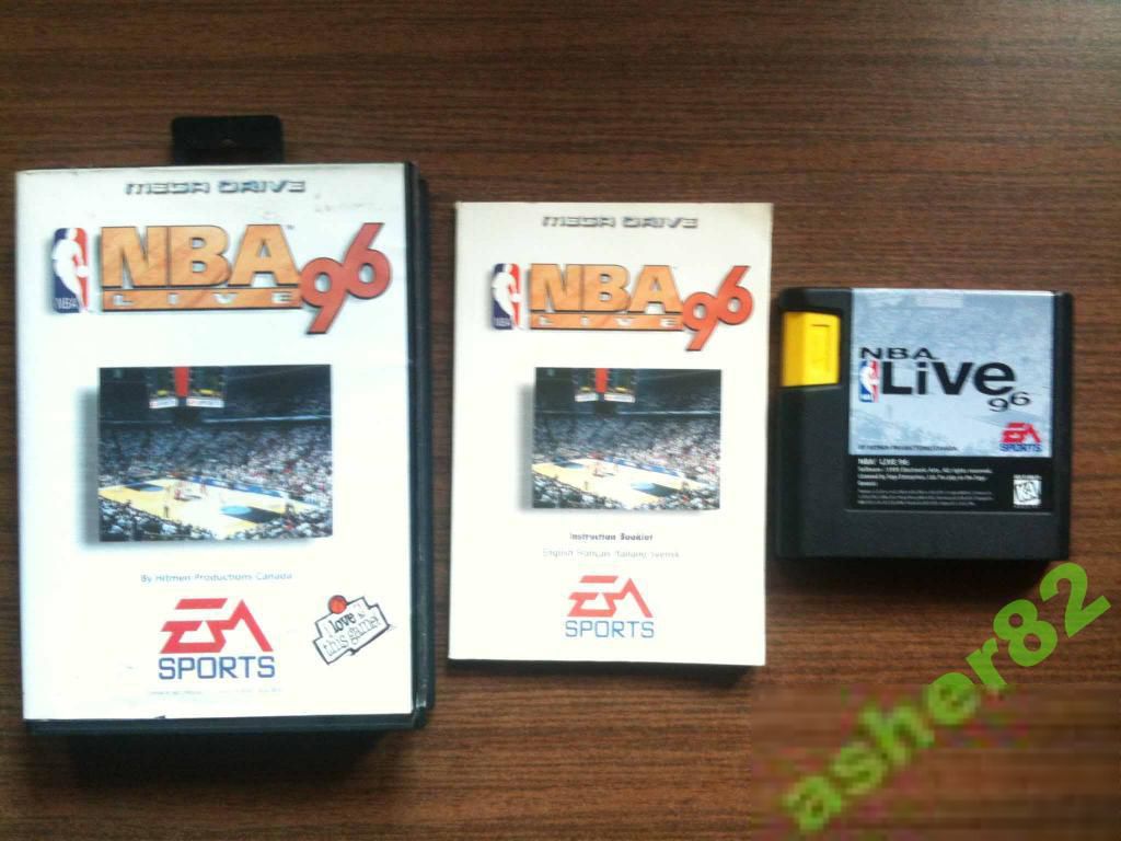 Игра на Sega Mega Drive "NBA Live 96"       (PAL) - фото фото фото 0