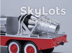 ЗИЛ-157   (АГВТ-100) красный  (1960) - SSM  (Start Scale Models) - фото фото фото 3
