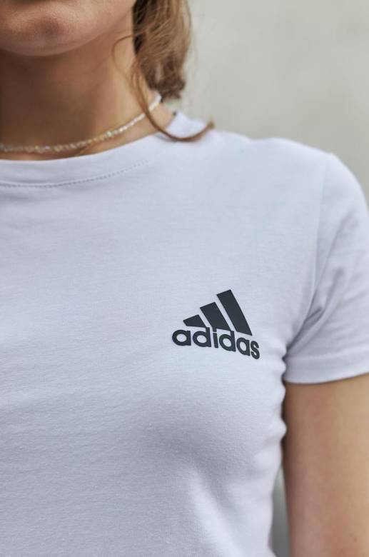 Женская футболка Adidas белая - фото фото фото 5