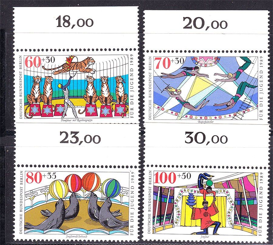 Германия - Берлин  1988 г MNH - цирк - фото фото фото 0