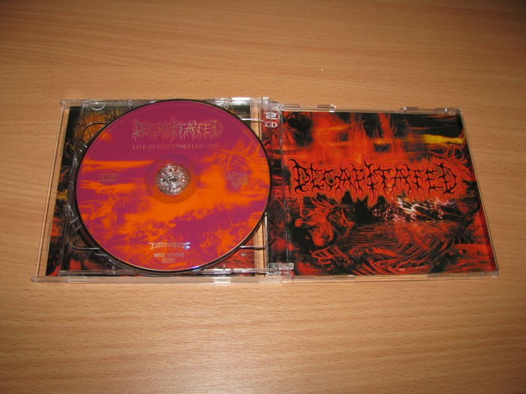 DECAPITATED - Winds Of Creation  (2007 Wicked World CD/DVD,USA) - фото фото фото 2