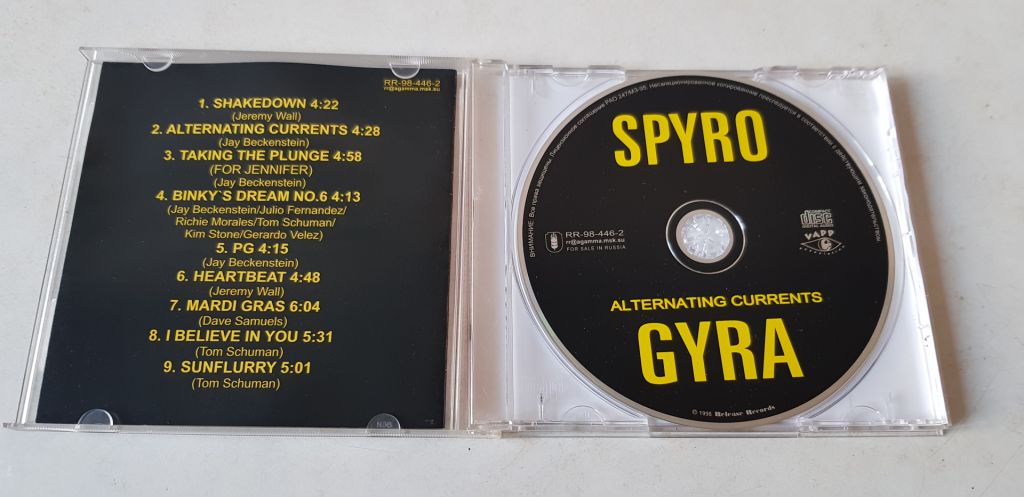 Spyro Gyra Alternating Currents CD ліцензія - фото фото фото 2