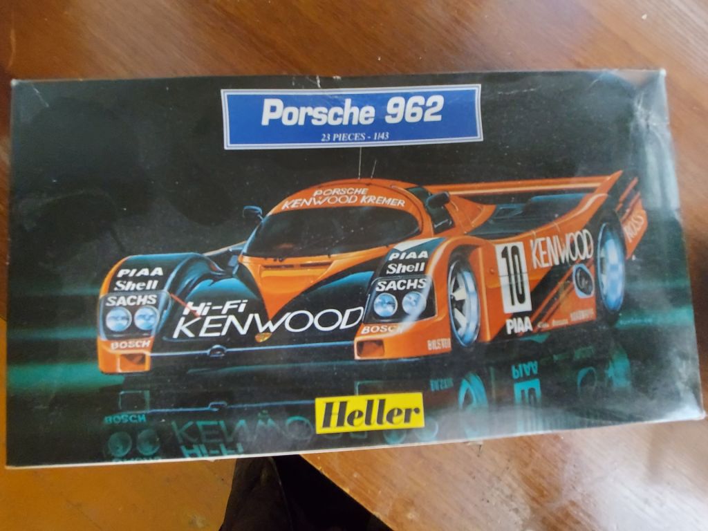 ███ Збірна модель Porsche 962 Heller 1/43 ███ - фото фото фото 0