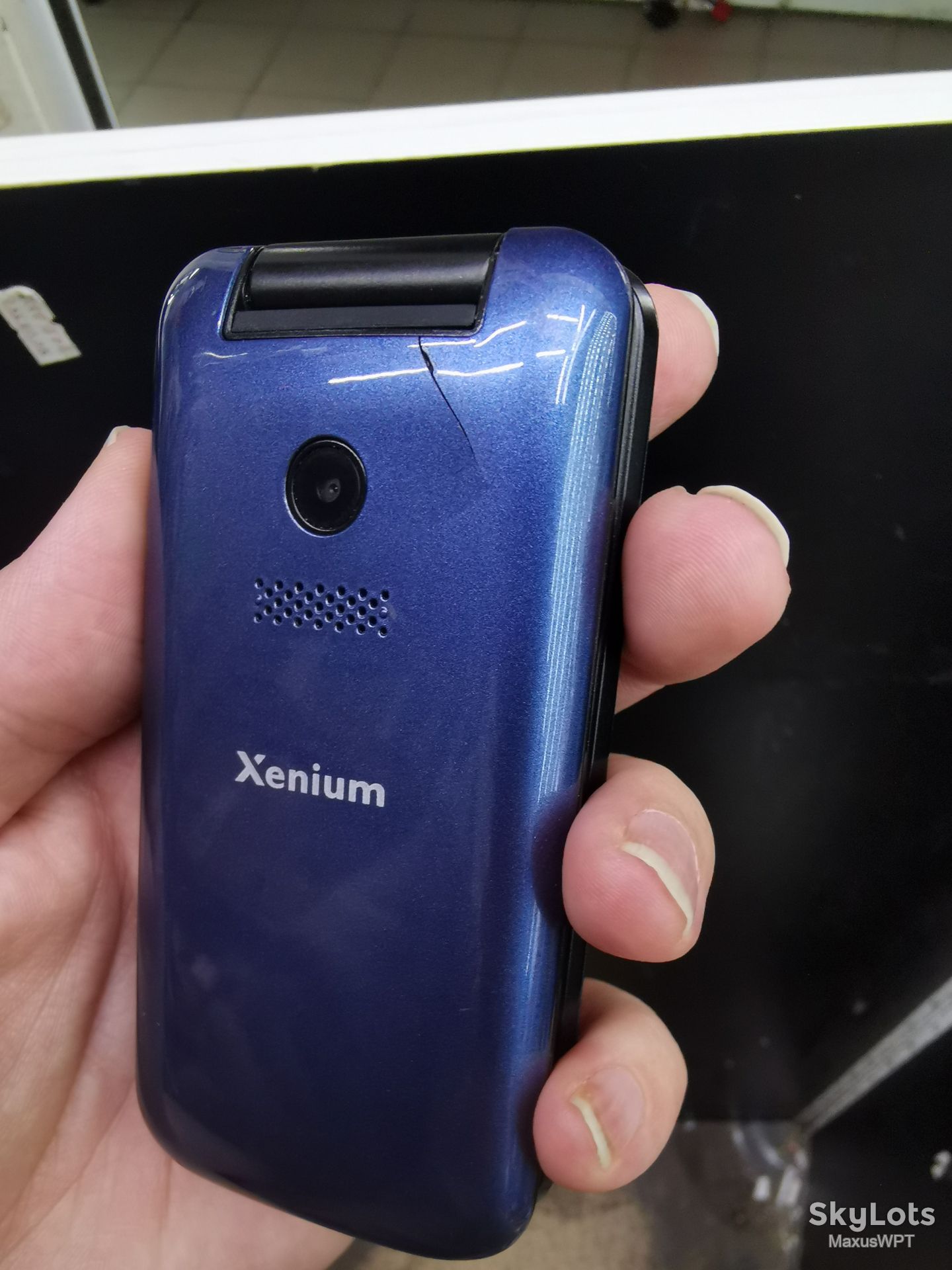 Shop Philips Xenium E255 Blue - фото фото фото 6