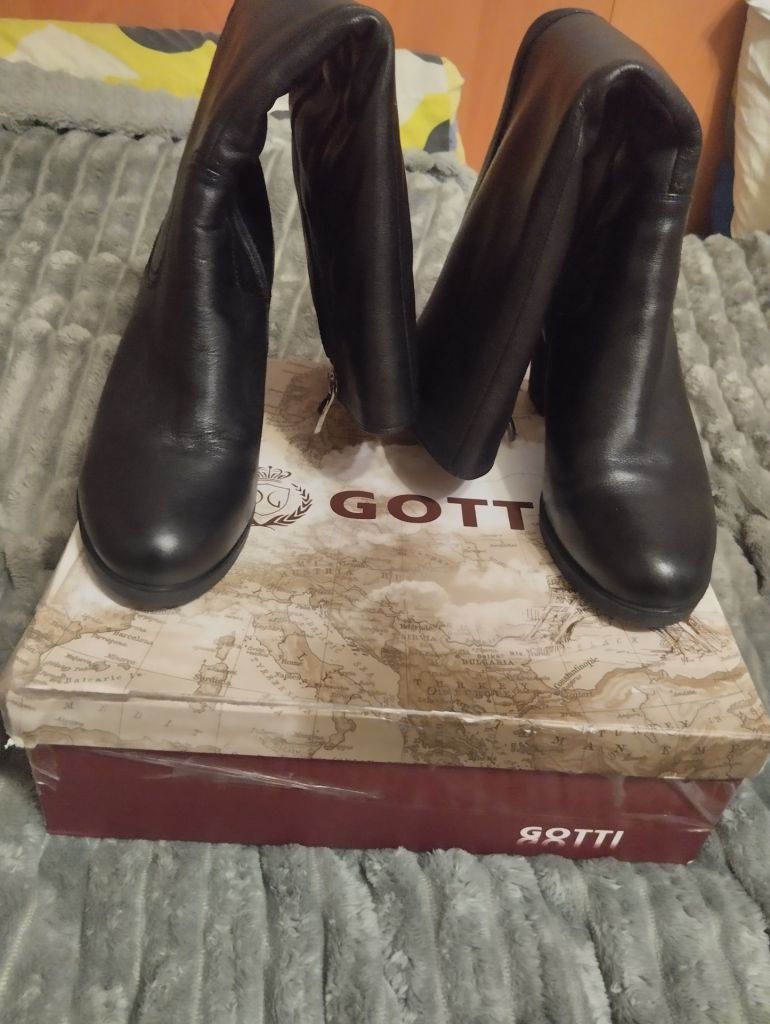 Сапожки жіночі шкіра Gotti - фото фото фото 0