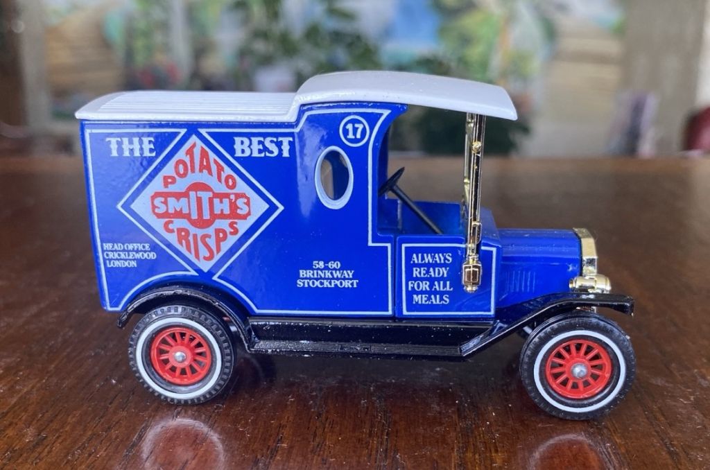Модель автомобиля FORD MODEL T 1912 POTATO CRISPS 1:43 YESTERYEAR MATCHBOX Англия - фото фото фото 4