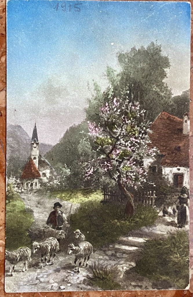 Стара листівка 1915 р. - фото фото фото 0