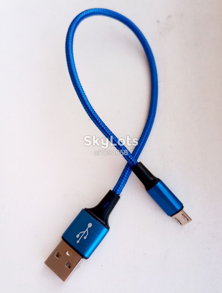 Micro USB кабель мікро ЮСБ кабель 25см микро USB кабель - фото фото фото 0