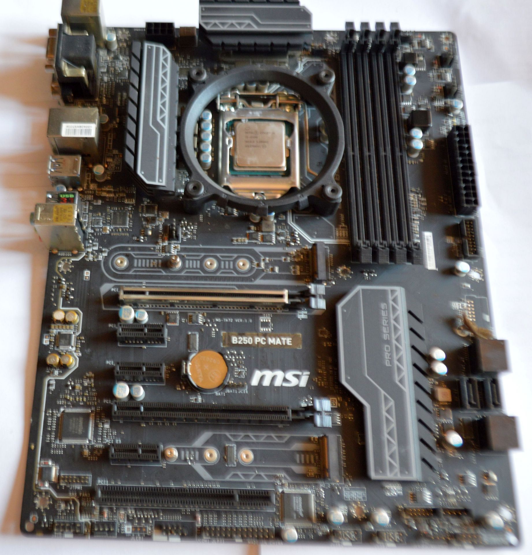 Набор-MSI B250M PRO-VD+Intel Core i5-6500+DDR4-40гиг.+кулер башня. - фото фото фото 0
