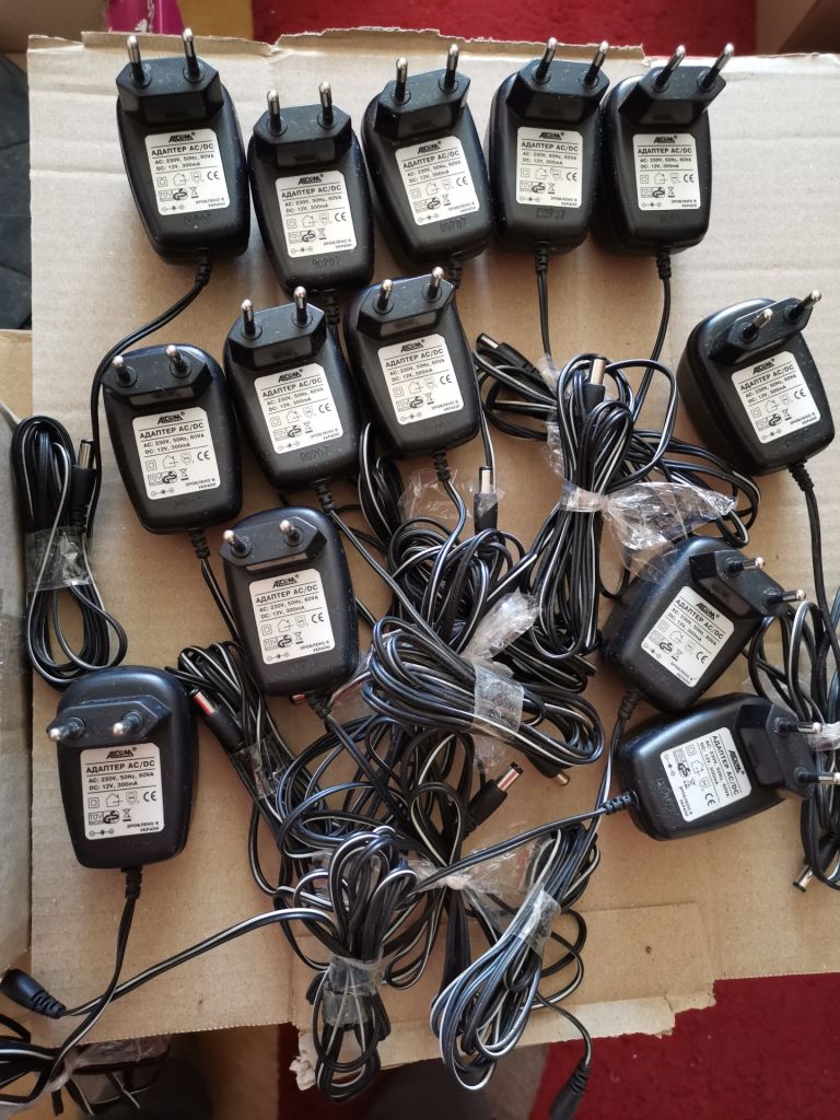 Блок питания адаптер зарядное устройство зарядний пристрій Alcom  12v 300mA 12в 300мА - фото фото фото 0