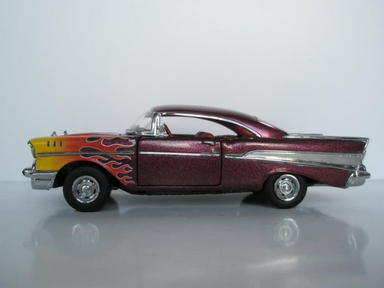Chevy Bel Air Hot Rod 1957. Franklin Mint 1/43  -2931- - фото фото фото 3