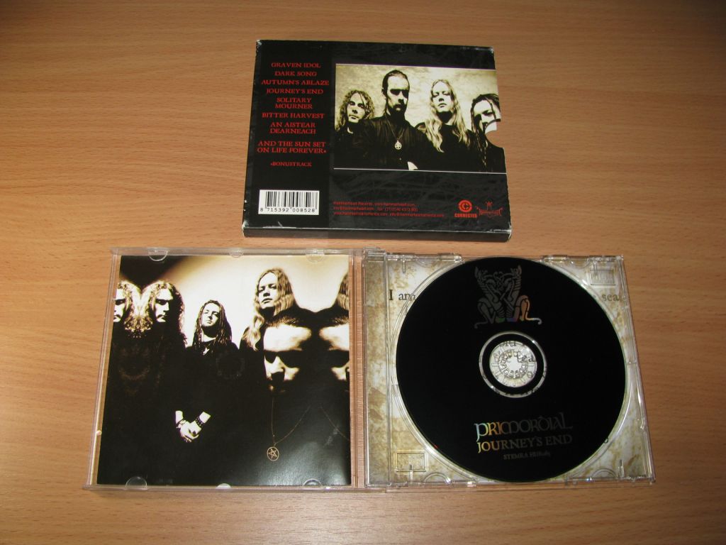 PRIMORDIAL - A Journeys End    (2001 Hammerheart SLIPCASE) - фото фото фото 1