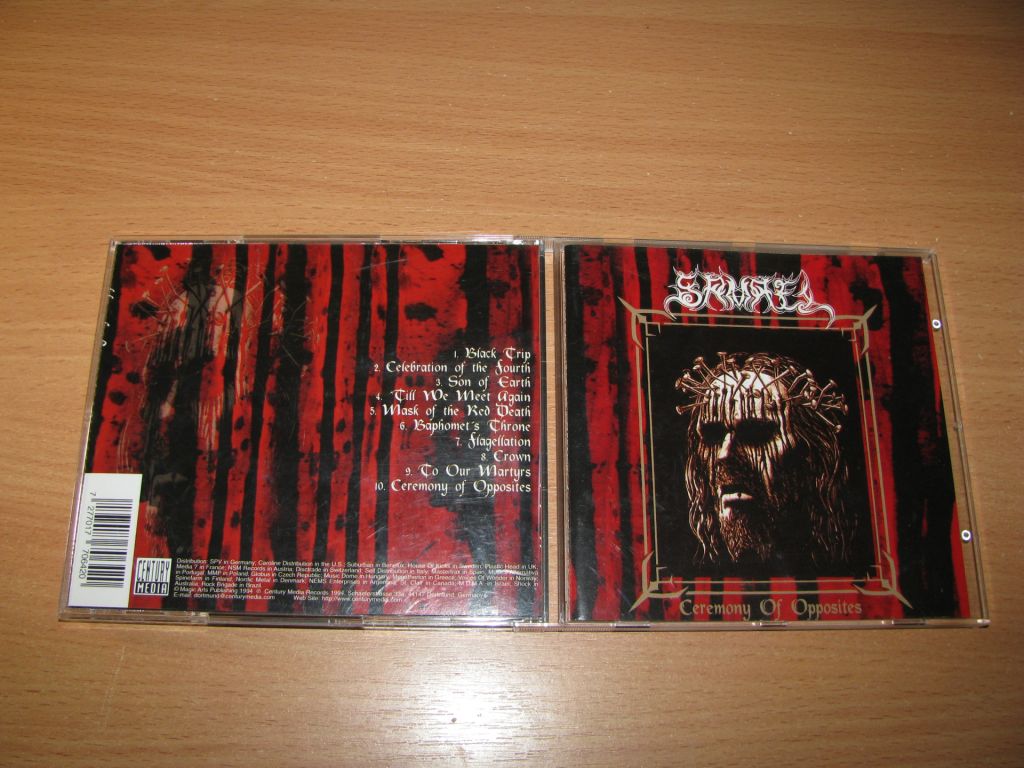 SAMAEL - Ceremony Of Opposites  (1994 Century Media Germany) - фото фото фото 0