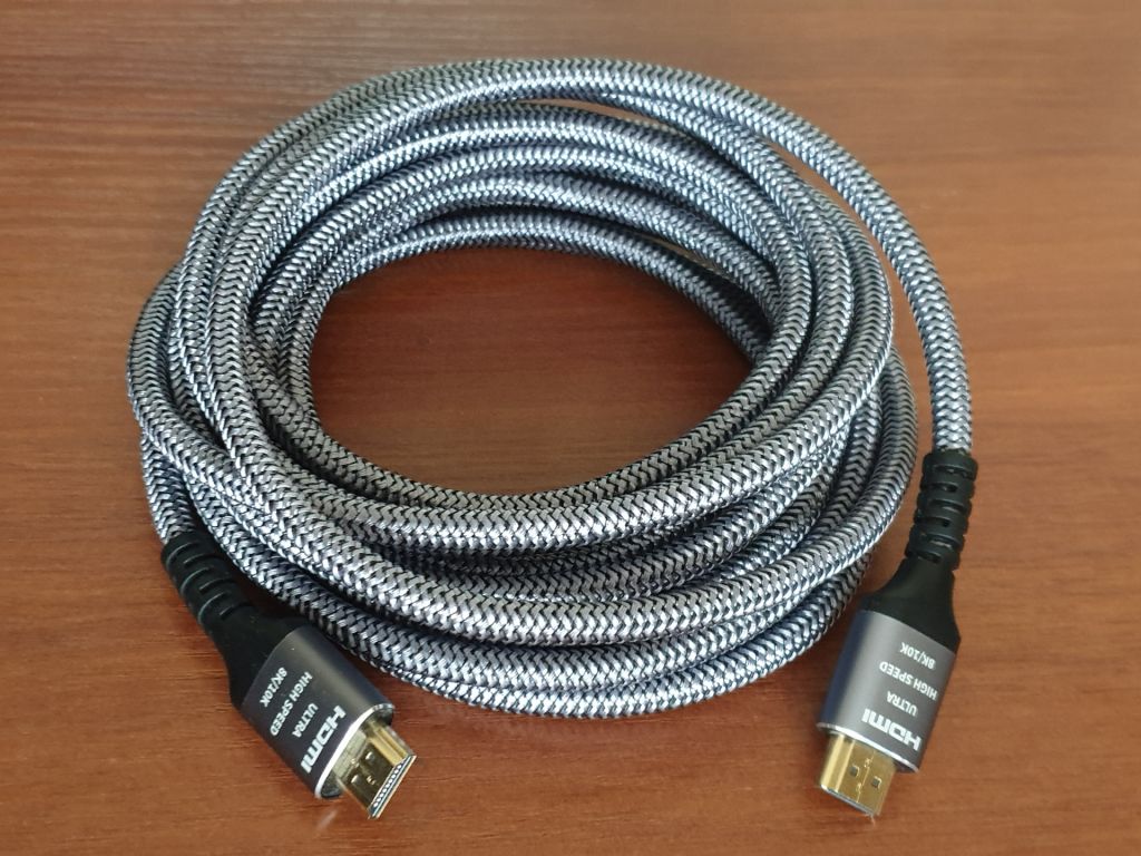 Кабель HDMI 8K UltraHD в оплётке, 5м - фото фото фото 0