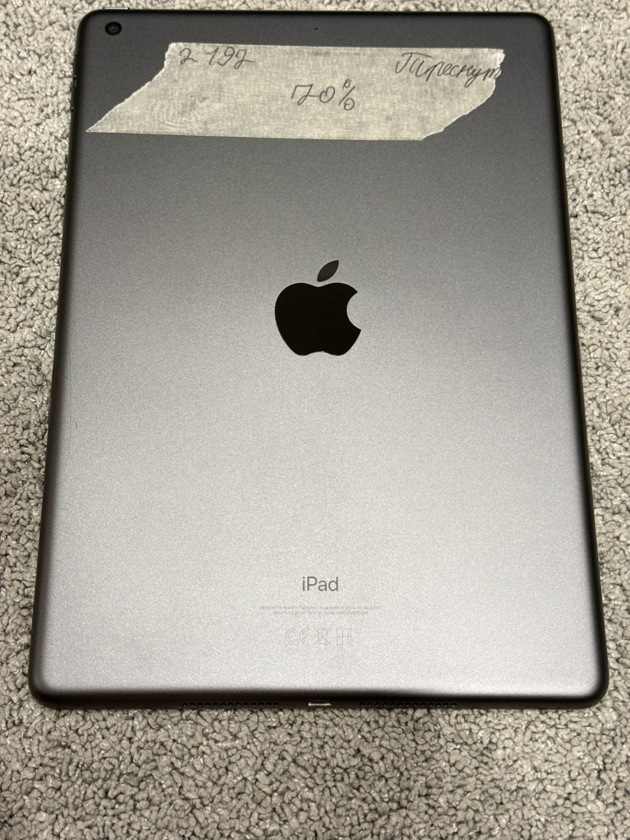 Планшет Apple iPad 7 A2197 32Gb Space Gray - фото фото фото 5