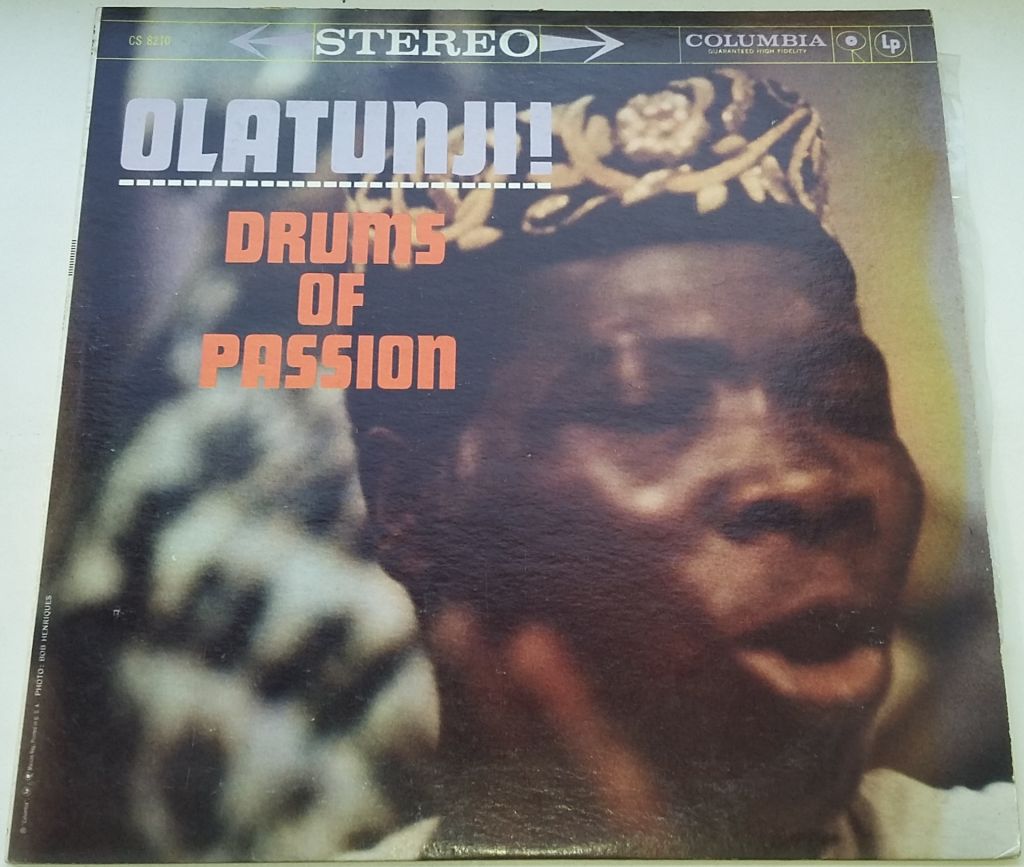 OLATUNJI! Drums Of Passion LP US VG/EX - фото фото фото 0