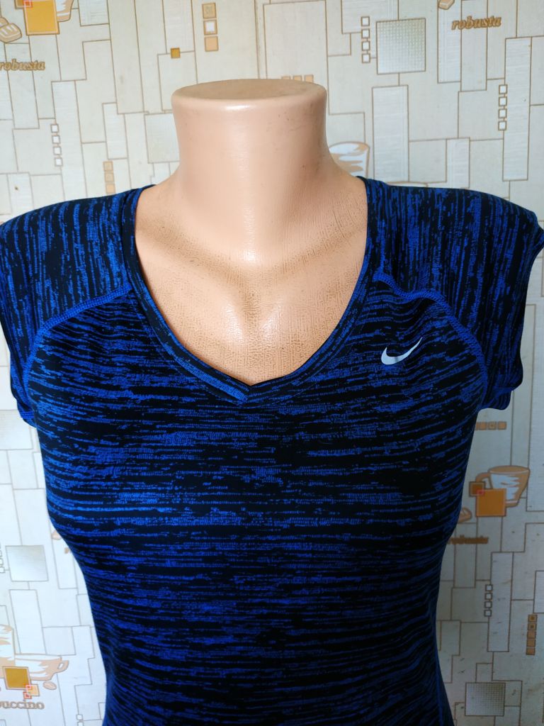 Футболка синя жіноча NIKE p-p XS - фото фото фото 2
