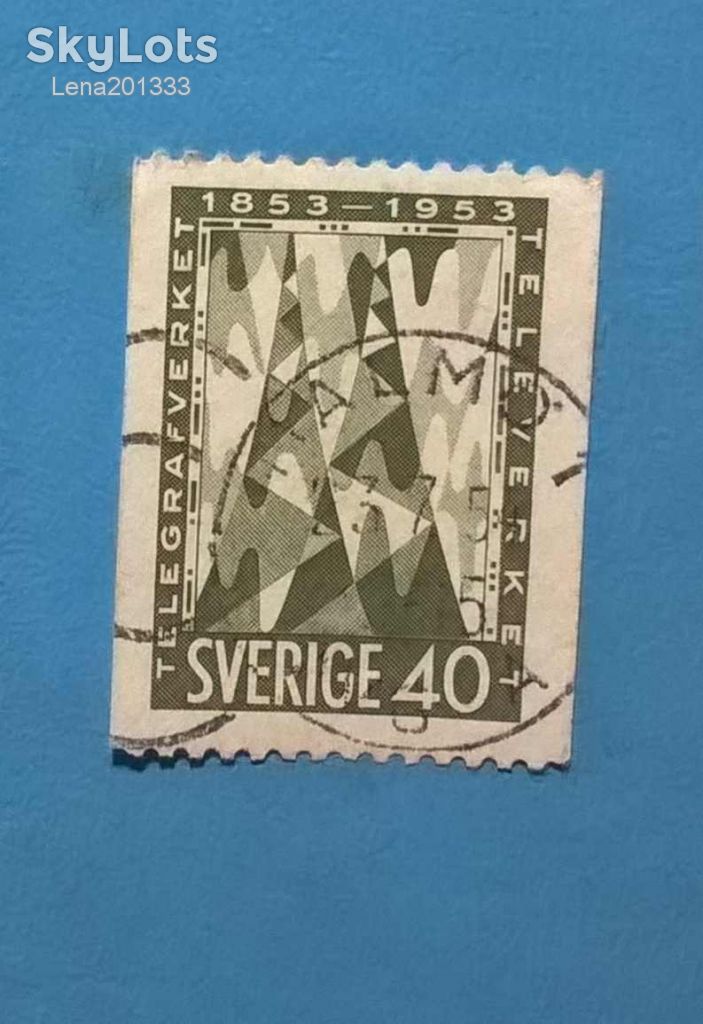 Швеция Связь 1953 - фото фото фото 0