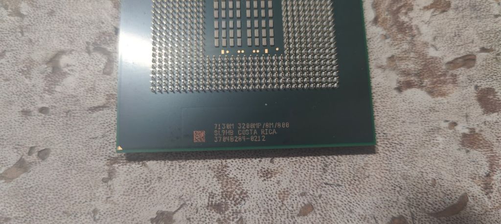 Ретро процессор Intel Xeon 7130M 3200MP/8M/800 SL9HB socket 604 № 240407102 - фото фото фото 1