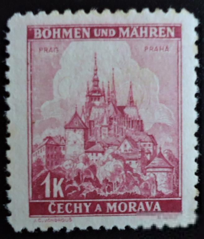 Германия  Богемия и Моравия 1939  г. № 30 * - фото фото фото 0