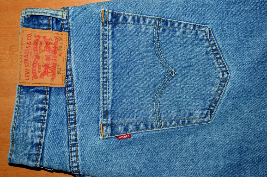 Джинси LEVIS® 505 original W36L30 б.в. Y18-Z6-5 - фото фото фото 4