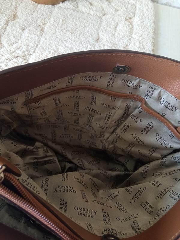 Сумка  кожаная OSPREY LONDON  кожа - фото фото фото 6