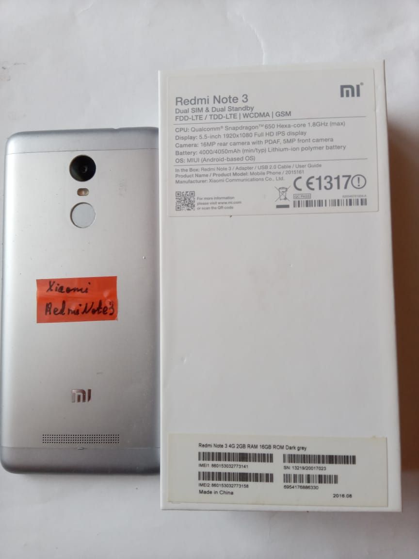 Смартфон Xiaomi Redmi Note 3    (Qualcomm Snapdragon 650) на запчастини - фото фото фото 1