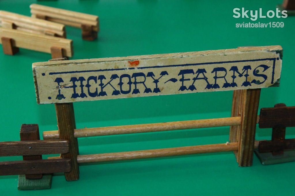 животные деревянная ферма HICKORY FARM ГДР - фото фото фото 1
