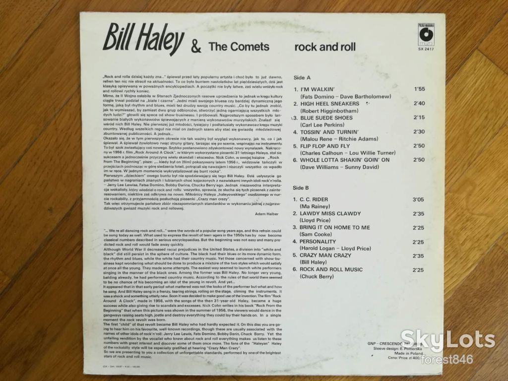 Bill Haley and the Comets-Rock and roll  (2)-Ex.+, Польща - фото фото фото 1