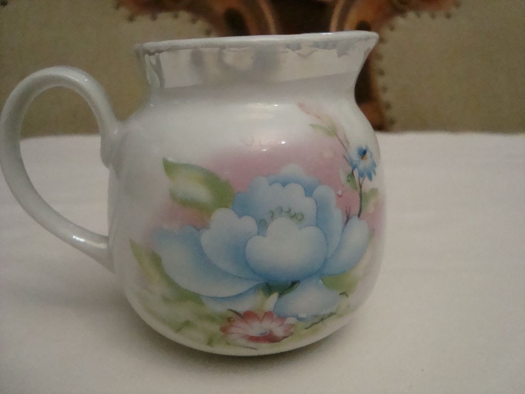 КРАСИВЫЙ МОЛОЧНИК ФАРФОР № СТ 122 - фото фото фото 1