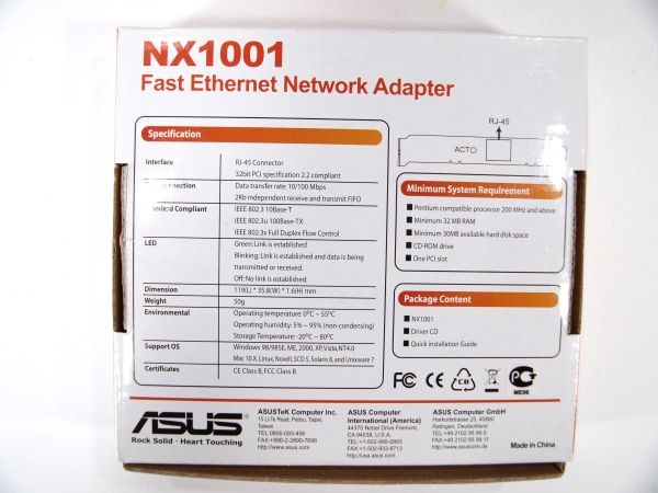 Мережева карта ASUS NX1001 - фото фото фото 7