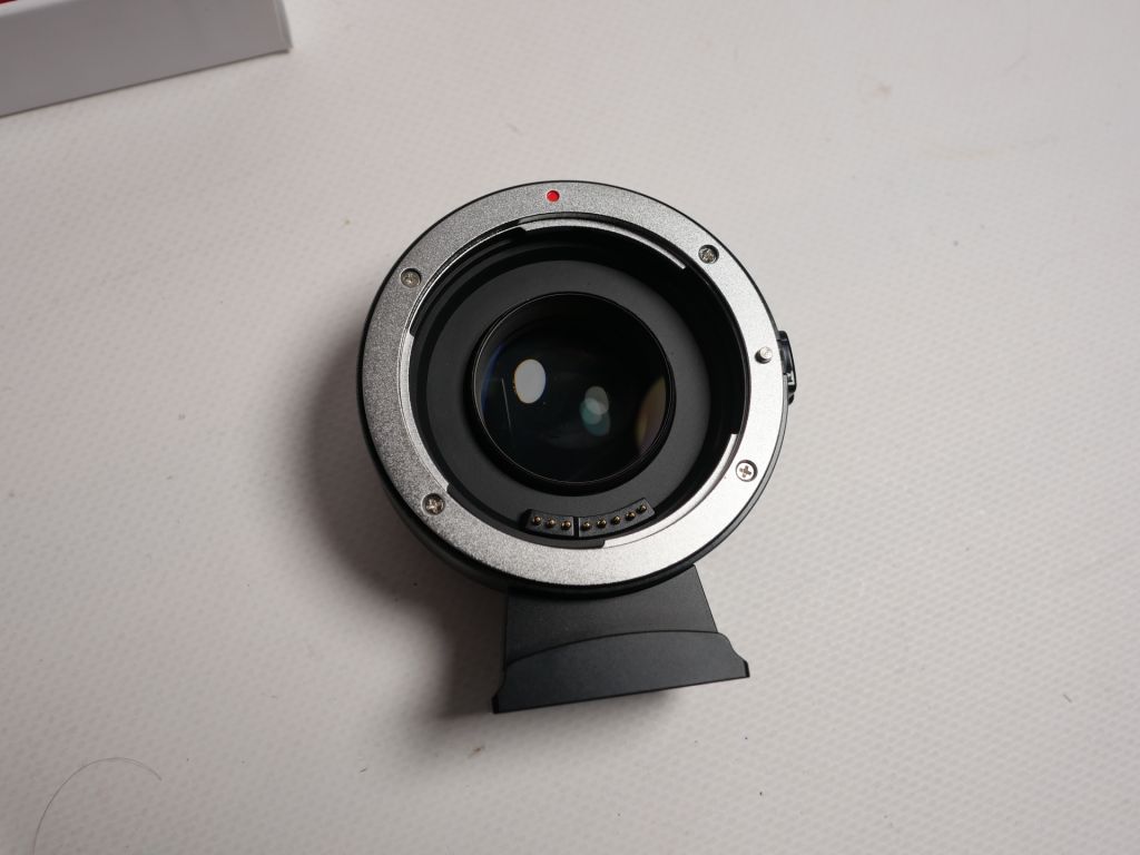 Адаптер Viltrox EF-M2 II Speed Booster для Canon EF-Micro 4/3 0,71х - фото фото фото 3