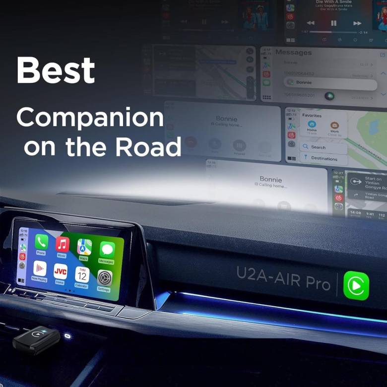 Беспроводной адаптер CarPlay, миниатюрный автомобильный Play Dongle, беспроводной миниадаптер CarPla - фото фото фото 3